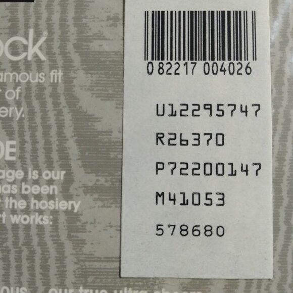 NWT DS Vintage Round the Clock Control Top Ultra Sheer Sandaltoe Pantyhose (3) - Picture 6 of 7